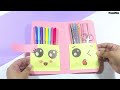 How to Make Paper Pencil Case | DIY Unicorn Pencil Case - Easy Pencil Case Tutorial