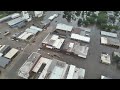 Drone footage: Flooding in in northwest Iowa