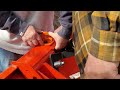 How to install Hooks on a Kubota L2501 bucket