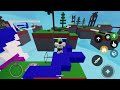 We Became The *BEST MOBILE DUO* In Roblox Bedwars..