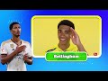 Guess the football players by their Song, Jersey, Club, COUNTRY by Young Versions,Ronaldo,Messi