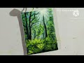 Easy landscape painting || acrylic painting tutorial || painting for beginners