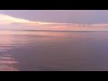 Lake Erie sunset time lapse