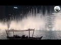 Beautiful Fountain Show - Dubai Mall Water Lake - Instrumental #music #instagram #dubaimall #travel