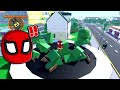 SPIDERMAN EATS EVERYTHING as the BIGGEST HOLE in Roblox!