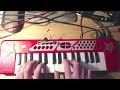 Chad Valley Toy Keyboard Controlling A Real Synth (Casio CT6500) Via MIDI