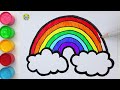 Drawing and coloring Rainbow for Kids & Toddlers | Easy drawing