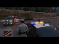 LSPDFR GTA 5 highway patrol in the Los Santos area