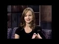 Thora Birch on Late NIght August 15, 1996