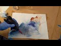 ALCOHOL INK PAINTING DEMO - What you need to Paint - How to Use Alcohol Inks for Beginners.