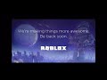 Roblox Will Be Back Soon...