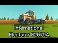 SM International Fleetstar F2070A Trailer