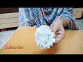 Flowers with Tissue paper | DIY | Easy Craft |