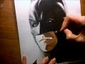 Speed Drawing: Batman - Christian Bale | Jasmina Susak