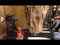 Large Chunk Of Firewood Into A Rustic Vase #shorts