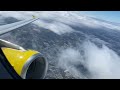 Spirit Airlines Airbus A320-200 Powerful Takeoff from Orlando