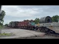 Railfanning Chesterton, IN. Non stop action Ft: NS 1072, CP ACU leader, UP/BNSF/KCS leaders.