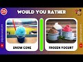 Would You Rather - SUMMER edition ! 😱😨