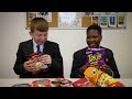 British Highschoolers try Flamin’ Hot Cheetos for the first time!