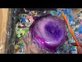 #27 freeform geode resin bowl