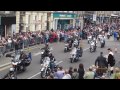 Motorbike parade at Armed Forces Day in Inverness June 29 v3