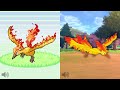 Pokémon Cry Comparison - Red & Blue VS Sword & Shield (Gen 1 VS Gen 8)