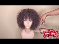 DIY Curly Crochet Wig Using Expression Multi Crochet