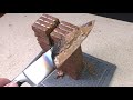 EXPERIMENT Glowing 1000 degree KNIFE VS. 100 LAYERS of  CHOCOLATE