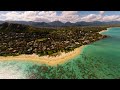 Lanikai Beach by drone
