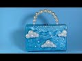 How I make Epoxy Resin Clutch Bag | Making resin bag | resin artwork | resin DIY