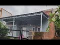Super heavy rain and strong winds in my village |thunderstorm | fell asleep to the sound of the rain