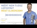 Miért nem tudsz lefogyni? Most elmondom! Dr. Balsai Tamás