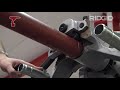 How Roll a Groove in a Pipe using RIDGID 916 and 300 tools