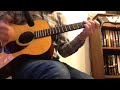 Bye Bye Blues - Acoustic Fingerstyle Guitar- Martin OM-21