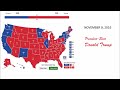 Presidential Election Night 2016 - Hour by Hour