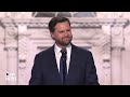 WATCH: Sen. JD Vance’s full speech at 2024 Republican National Convention | 2024 RNC Night 3