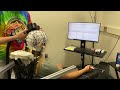 Transcranial magnetic stimulation (TMS) over the motor cortex