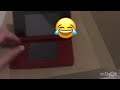 Nintendo 3ds red used unboxing