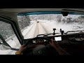 Norway 4K POV Norway Winter Truck Driving FV30 Storen-Gilset Volvo FH540 iSave 8x4 Tridem