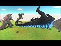 Evolved Godzilla and Kong stop the Army of Darkness Kaiju Monster Strike