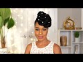 🔥EASY ELEGANT UPDO ON 4C NATURAL HAIR /Protective Style /Tupo1