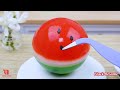 Cocomelon Miniature Cake -  Yummy Making Miniature Watermelon Cakes For Summer - Summer Amazing part