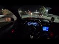 It's MIDNIGHT come drive with me - Mustang Gt Premium Manual