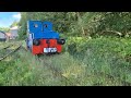 Our weedkiller train setup using an ATV mounted 57 litre sprayer with a 7ft swath.