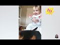 Baby And Dog Grow Up Together❤ Cute Baby Video || Peachy Vines