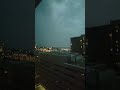 Severe Thunderstorm over Minneapolis and St Paul Minnesota
