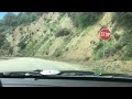 Driving in Saratoga Open Space Preserve, California