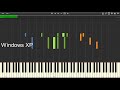 Windows Startup & Shutdown Sounds in Synthesia! 3.1 - 10