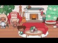 Winter Morning Routine In Our CHRISTMAS HOUSE ☃️🎄 | *with voice* 🔊 | Toca Boca