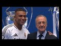 Kylian Mbappé Epic Presentation for Real Madrid تقديم اسطوري مبابي لريال مدريد